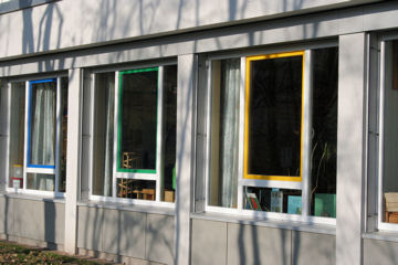 Fensterfront Kindergarten Julius-Leberstraße, Nürnberg